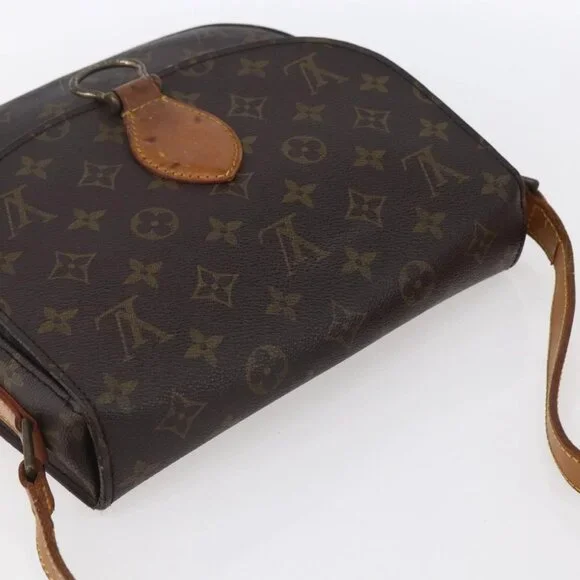 LOUIS VUITTON Monogram Saint Cloud GM Shoulder Bag M51242 LV Auth 152680 - Picture 7 of 16